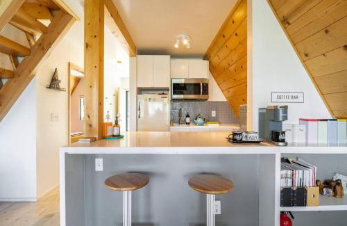 Pine Cove House | Dog Friendly A-frame Hot Tub Nature Views