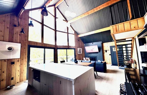 Lake Arrowhead Ski Chalet | Dog-Friendly Retreat w/Pickleball,Sauna + Hot Tub