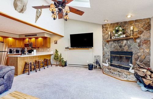 Thayerville House | Dog-friendly townhouse with wood-burning fireplace, balcony & washer/dryer