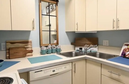 Dam Neck Apartment | Dolphin Beach condo with indoor pool, ocean views, steps to the beach