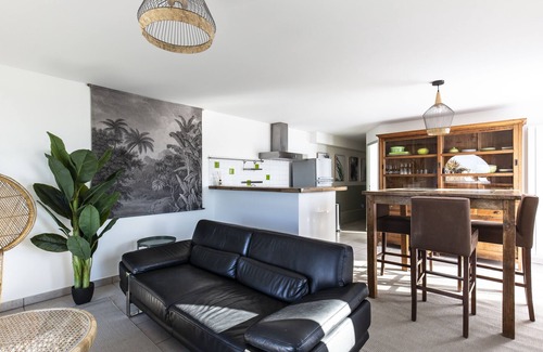 Villerville Cottage | Domaine du Grand Bec - Le Tennis, swimming pool, tennis, beach, sea view