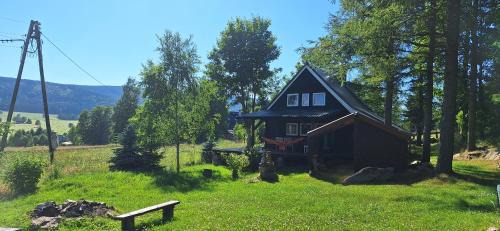 Lasowka House | Domek Adam z widokiem na góry Lasówka