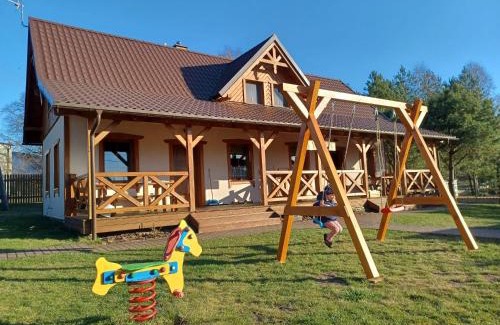 Koscierzyna Apartment | Domek drewniany na Kaszubach nieopodal Wdzydz Kiszewskich