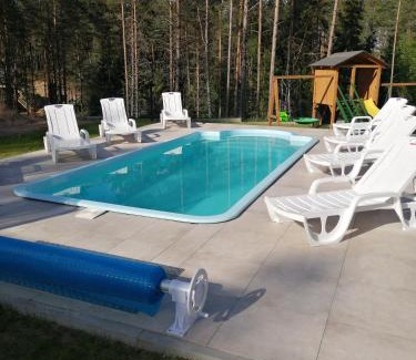 Sulecki Borek Villa | Domek Julia z banią ruską i sauną