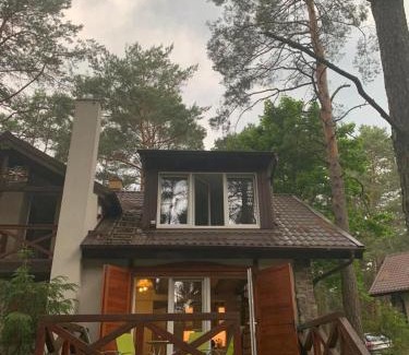 Ocypel House | Domek wypoczynkowy w lesie nad jeziorem
