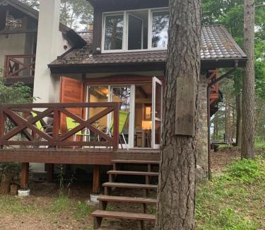 Ocypel House | Domek wypoczynkowy w lesie nad jeziorem