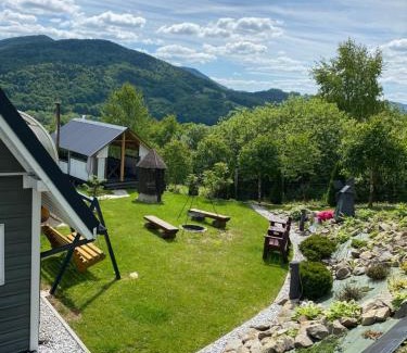 Limanowa House | Domki- Limanowa, domki z balią i sauną