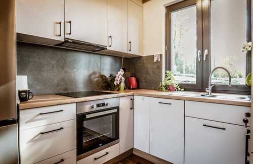 Przywidz House | Domki na Kaszubach - Chabry i Rumianki - Roztoka, Przywidz - Basen Sauna Jacuzzi