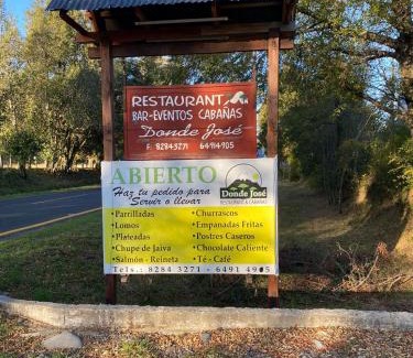 Curacautin Cabin | Donde Jose Cabañas y Restaurant