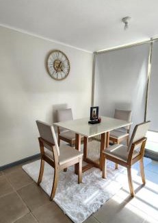 Talca Apartment | Dormitorio matrimonial con baño privado - altos de san miguel