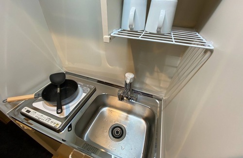 Naniwa Apartment | Double bedroom 6 - 601/Osaka Ōsaka