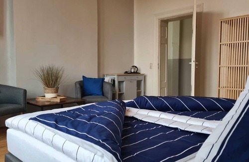 Anklam Apartment | Double room 8 - Altes Lazarett guest house