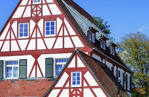 Freinsheim House | Double room shower/WC - Landhotel Altes Wasserwerk GbR