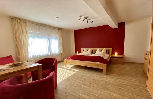 Bad Kreuznach District Bed & Breakfast | Double Room Shower/WC - Winery Funck-Schowalter