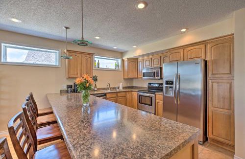 Yankton Apartment | Downtown Yankton Apartment with Patio and River View!