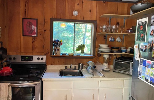 Actinolite Cabin | Dragon’s Nest on River. Quiet Get-away