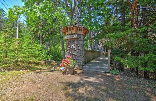 Prospect Harbor House | Dragonwood Castle on Waterfront with Stunning View