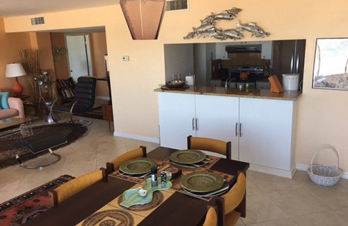 Flagler Beach Condo | Dramatic 6th floor ocean views from all rooms, easy beach access, heated pool