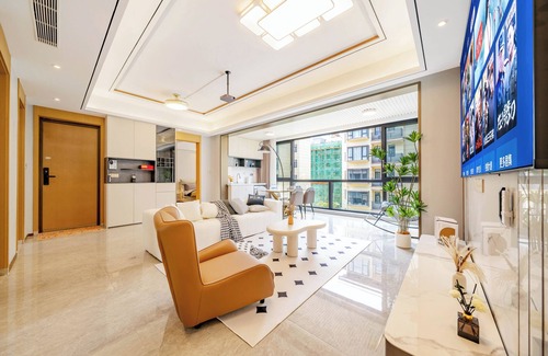 Haitang District Apartment | Dreamscape Retreat with swimming pool/Near Atlantis Hotel Wuzhizhou Island Sanya