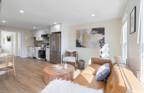 Herndon Apartment | Dreamy Apartment in Downtown, 1 BDR, Kitchen, Luxury Bath, Walk to Shops and Entertainment