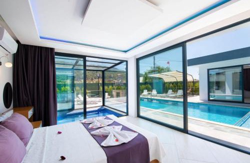 Sarıbelen Villa | Dreamy Villa with Private Pool and Jacuzzi in Kas