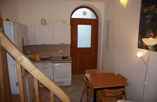 Muro Apartment | Duplex 40 m2 in Balagne village center, 400 m altitude, 20 min from the coast