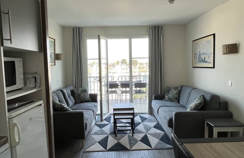 Arzon Apartment | Duplex 6 pers Port du Crouesty - terrace, port and sea view. Rated 3 *