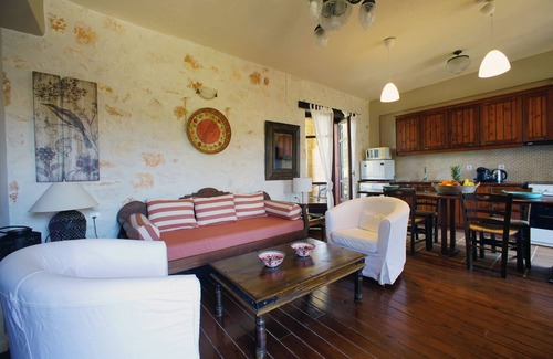 Vasilikos Apartment | Duplex Boutique Maisonettes, with a big Shared Pool, and Private SPA