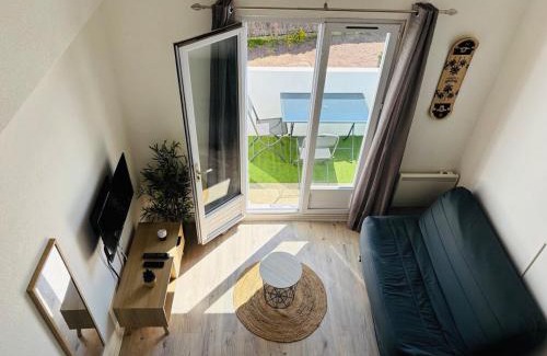Saint-Jean-de-Monts Apartment | Duplex cosy neuf - wifi - balcon - en bordure de forêt de pins - proche plage