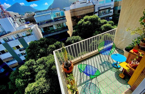 Ipanema Condo | DUPLEX IPANEMA PENTHOUSE POSTO 9. Jacuzzi, 2 Terraces + Wow Cristo Views!