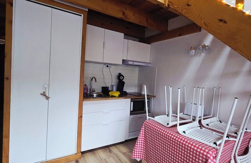 Laveissiere Apartment | Duplex sleeps 4/6, at the foot of the slopes, ideal for families.