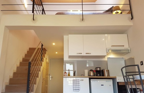 Saint-Jean-du-Bruel Apartment | Duplex village center