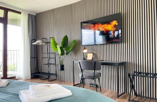 Antonsviertel Apartment | E&K living - SKY-TV - 23 OG - Stadtblick - Kongress