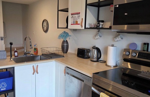 Charlottetown Apartment | East Royalty Modern lower level apartment.