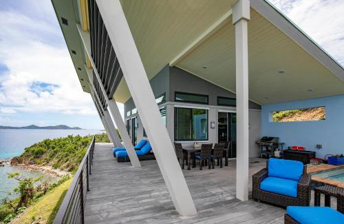 Estate Hansen Bay Villa | Eco Haute - Romantic Luxury Villa St John USVI Ocean Views Private Pool