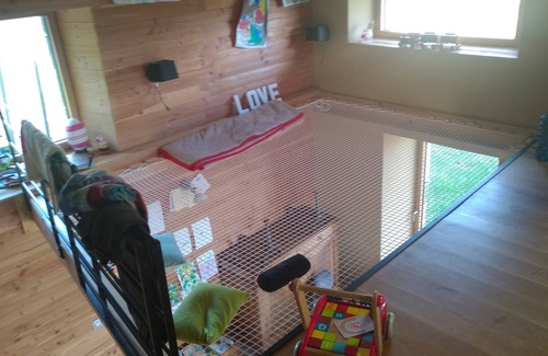 Peaugres House | Ecological house on the heights near the paths