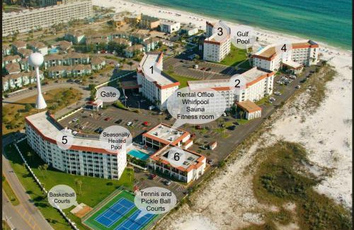 Fort Walton Beach House | El Matador 454 - Beautiful views of the Gulf and pool - Includes seasonal beach service!