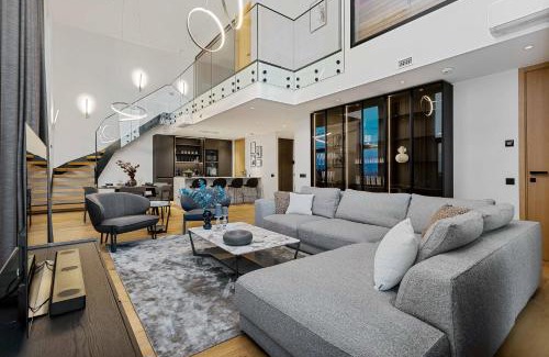 Haabersti Apartment | Elegant Seaview Penthouse 3BR Ensuite Luxury Retreat with Sauna and Free Parking