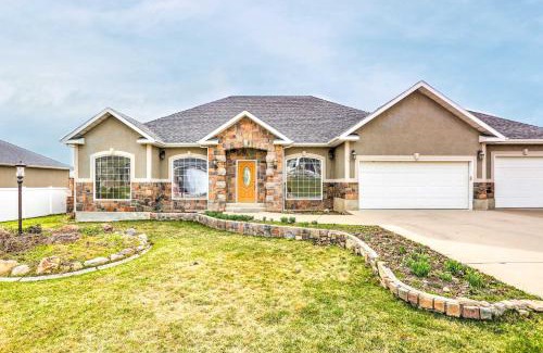 Smithfield House | Elegant Smithfield Home with Views - 6 Mi to USU!