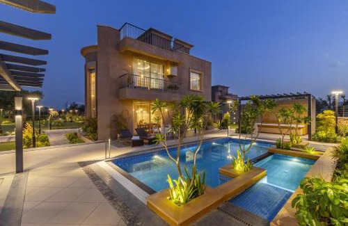 Jamwa Ramgarh Villa | ELIVAAS Snehzy Luxurious 3BHK Villa with a Pvt Pool in Jaipur