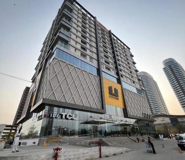 Loralai District Apartment | Elysium Premium Apartments -Front Facing Centaurus Mall