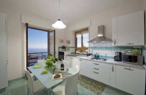 San Michele Apartment | Emerald apartment with stunning panoramic sea view Amalfi Coast
