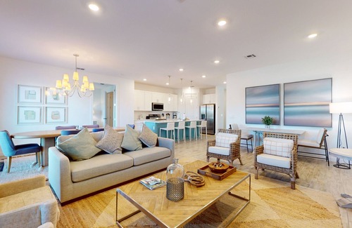 West Haven House | Enchanting & sun-soaked getaway with tennis court, generous patio, AC, & W/D
