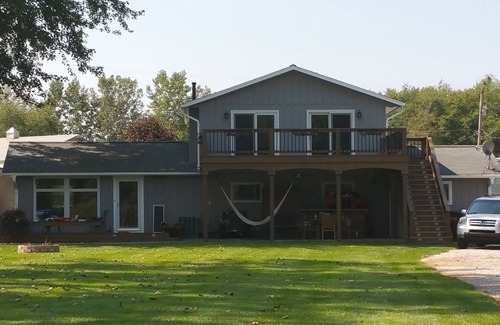 Wolcottville House | Enjoy amazing views, sunsets & conversations by the fire on our huge flat lawn