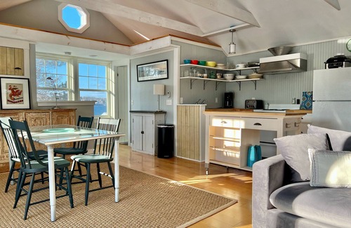 Mid-Coast and Islands Apartment | Enjoy breathtaking sunsets from this newly renovated studio on Bailey Island