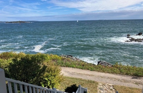 Peaks Island Cottage | Enjoy Sweeping Waterfront View, Watch Lobster Boats from Porch
