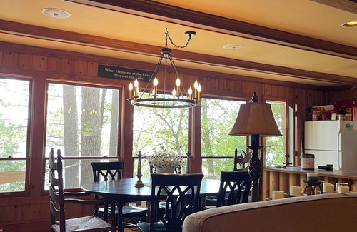 Siren Cabin | Escape to the perfect winter wonderland. picturesque cabin in towering pines.