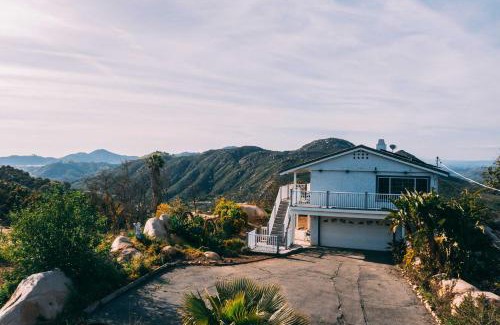 Mesa Rock House | Escondido Hilltop Home with Deck and Views!