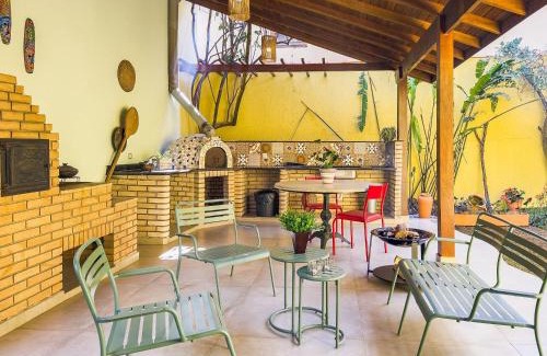 Carapicuiba House | Espaço gourmet e home-office na Granja
