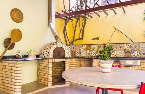 Carapicuiba House | Espaço gourmet e home-office na Granja